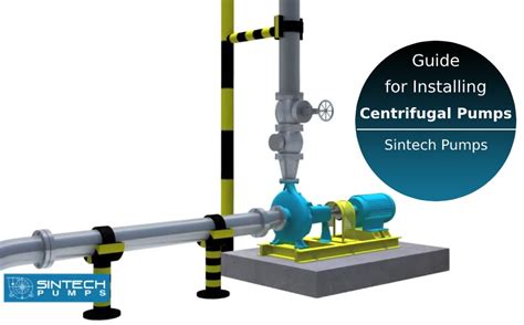 centrifugal pump inlet piping|installation of centrifugal pump.